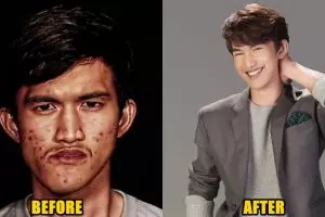 Transformasi pekerja pabrik jadi oppa Korea Selatan ini bikin pangling