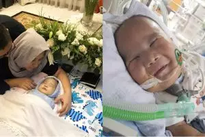 Bayi dengan penyakit langka meninggal dunia, seleb Tanah Air berduka
