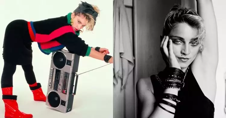 8 Foto langka Madonna saat awal karier era 1980an, cantiknya natural