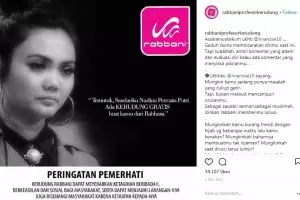 Bagikan kerudung gratis untuk Rina nose, Rabbani dihujat warganet 