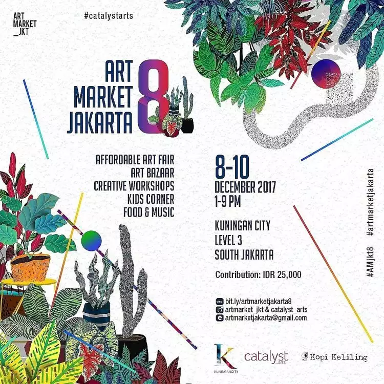 Jangan ngaku pencinta seni kalau nggak datang ke Art Market Jakarta 8!