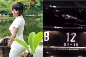 Heboh mobil terobos jalur TransJakarta, begini pembelaan Dewi Perssik
