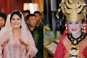 Beda gaya busana Kahiyang selama rangkaian prosesi pesta adat di Medan