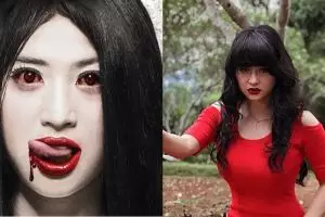 Transformasi peran Dewi Perssik di 7 film horor, aktingnya top abis