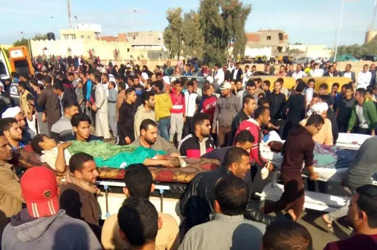 3 Fakta tragedi Sinai Mesir yang tewaskan 300 orang 