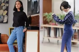 4 Seleb cantik ini kembalikan bentuk badan pakai kain bengkung