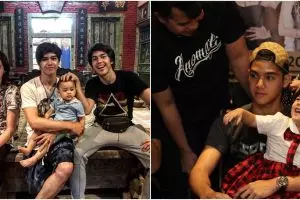 10 Foto kedekatan Al, El, Dul dengan Safeea dan Aerlangga