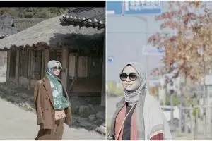 Dipuji cantik, ini 5 gaya Laudya Cynthia Bella pakai kaca mata hitam