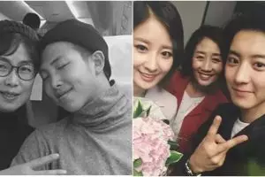 Potret kedekatan 7 idol K-Pop cowok dengan ibunya ini bikin baper