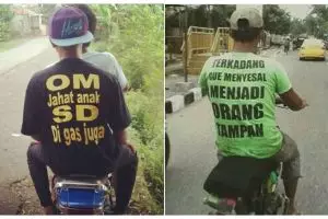 10 Tulisan di kaos oblong ini bikin kamu mikir keras