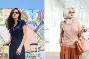 Stylish saat di bandara, coba tiru airport style ala 7 selebgram ini