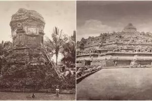 10 Potret lawas candi di Indonesia akhir abad ke-19, megah banget