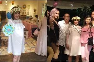 8 Potret meriahnya baby shower Andi Soraya yang hamil di usia 41 tahun