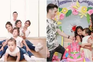 4 Momen akrab anak angkat dan anak kandung seleb, nggak dibeda-bedain