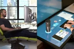 10 Desain meja kerja ini keren banget, bikin betah di depan komputer