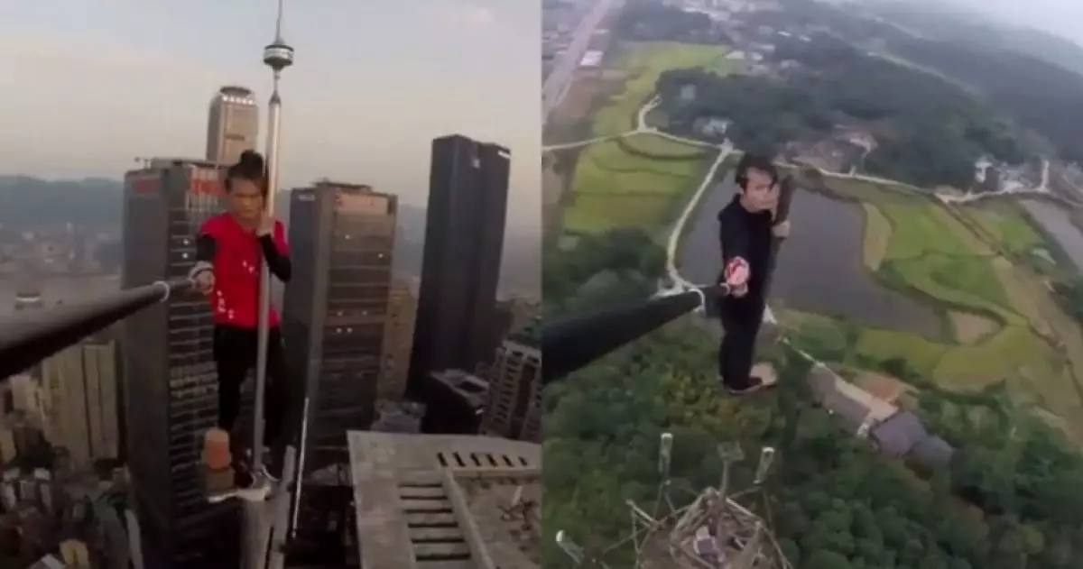 Sebelum meninggal, ini 5 selfie ekstrem yang pernah dilakukan Yongning