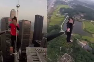 Sebelum meninggal, ini 5 selfie ekstrem yang pernah dilakukan Yongning