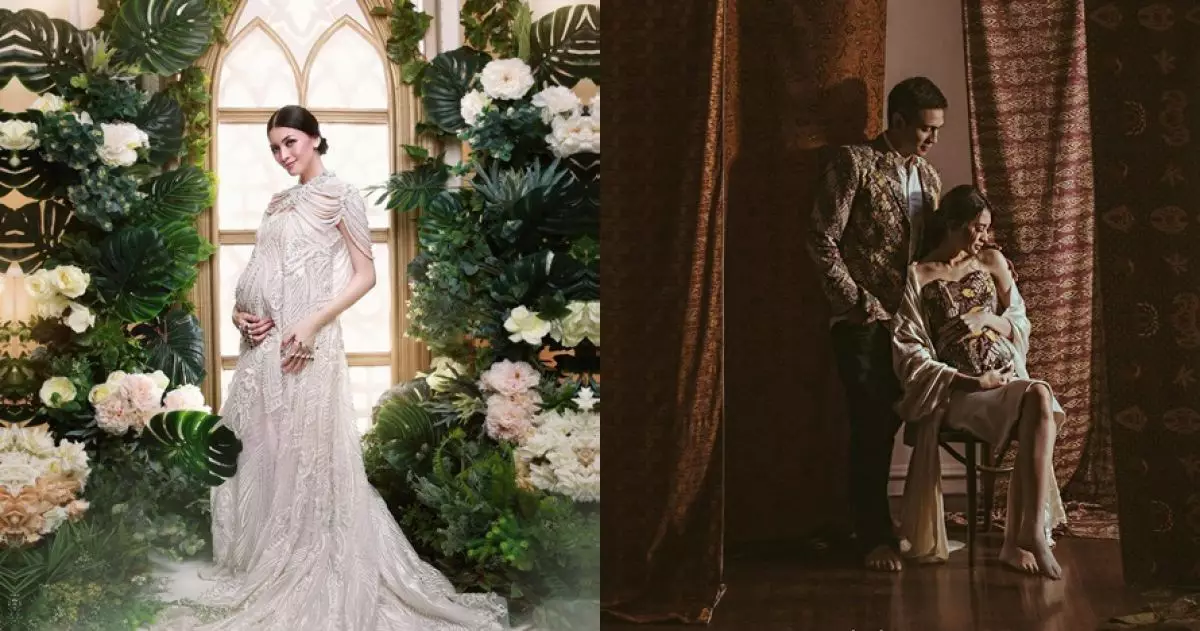 10 Foto cantiknya Donita saat pemotretan kehamilan, elegan banget