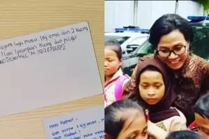 Kisah 10 surat pelajar untuk Sri Mulyani, ada yang minta 1 kg emas