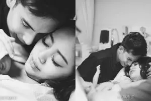 10 Potret haru persalinan Rachel Vennya, sang suami ikut menangis