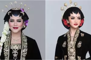 Selain Kahiyang, 4 seleb didandani ala pengantin Jawa ini manglingi