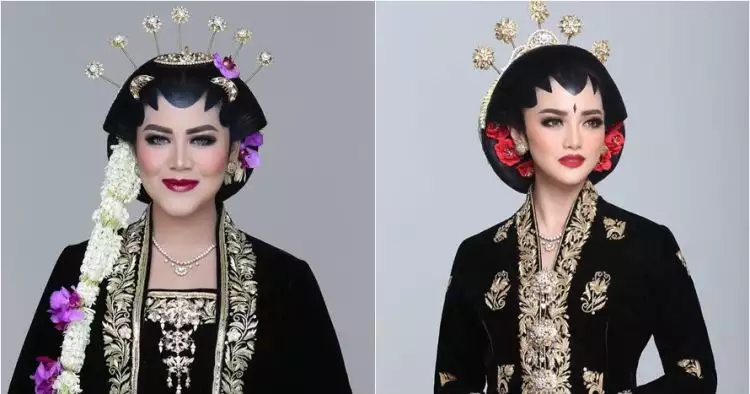 Selain Kahiyang, 4 seleb didandani ala pengantin Jawa ini manglingi