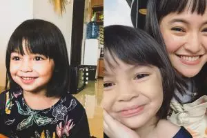 7 Aksi menggemaskan Sienna, anak Marshanda di depan kamera