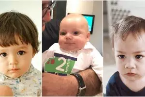 7 Bayi & balita seleb ini wajahnya bule banget, bikin makin gemes