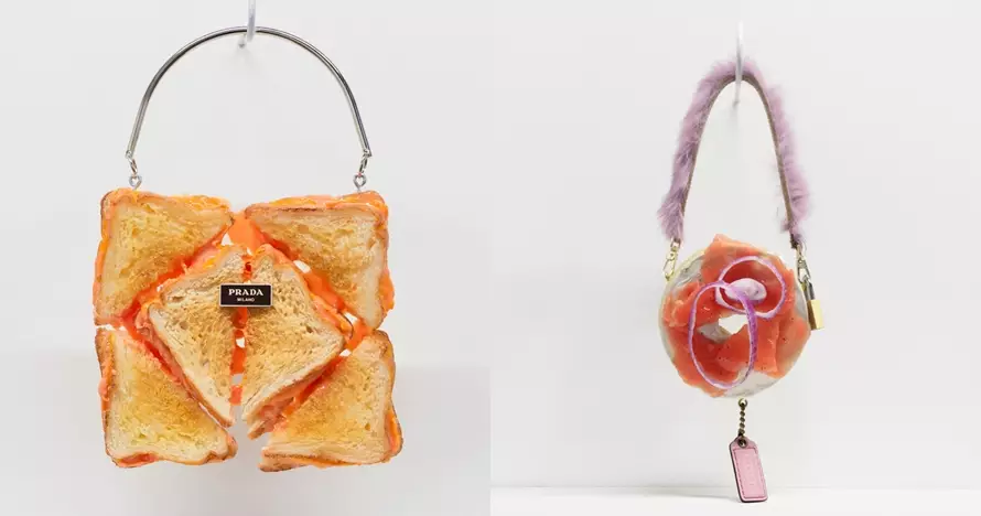 10 Seni tas berbentuk kue ini unik abis, pesannya mendalam