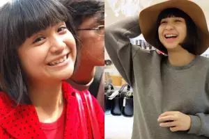 7 Penampilan Putri Titian ini bukti tetap imut, sekarang udah jadi ibu