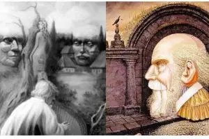 Jika temukan 6 wajah di tiap lukisan ini penglihatanmu terbukti tajam