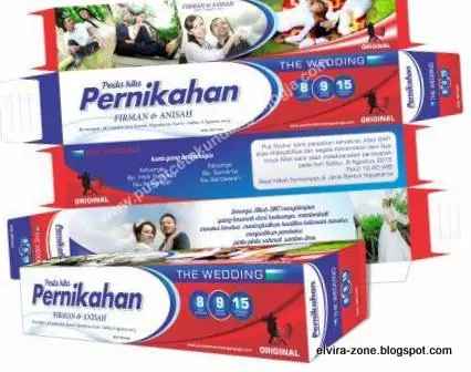 10 Desain unik undangan nikah ini Indonesia banget