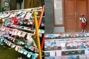 10 Foto parodi kocak 'pencucian uang' ini dijamin bikin kamu ngakak