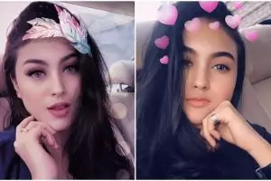 10 Foto filter Marcella Bella, cantiknya bak bidadari tak bersayap