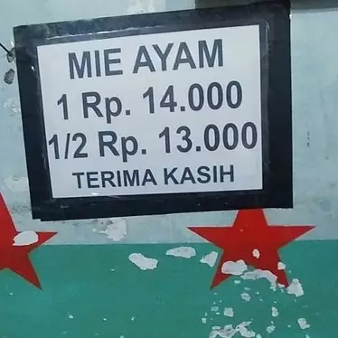 5 Imajinasi hitungan maksa harga mi ayam per porsi ini bikin ngakak