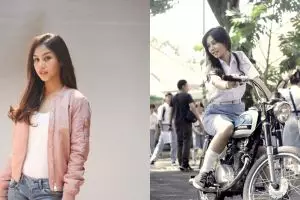10 Potret Vanesha Prescilla pemeran Milea film Dilan, stylish abis