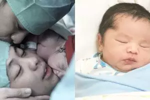 10 Foto anak ketiga Oki Setiana, cerita kelahirannya begitu menyentuh