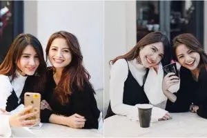 10 Potret pertemanan Acha Septriasa & Acha Sinaga, bak saudara kandung