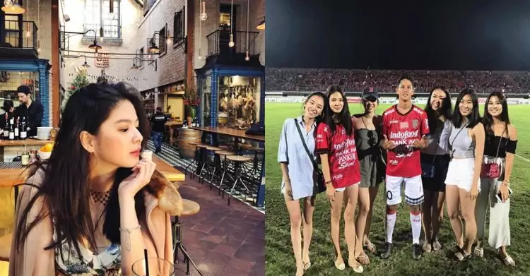 10 Pesona cantiknya Adel Tanuri, putri bos Bali United yang gila bola