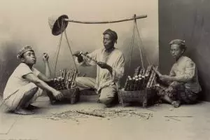 Begini penampakan epik 10 penjual di Surabaya era kolonial