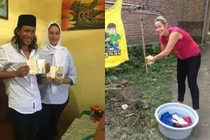 10 Potret bule Selandia Baru yang jatuh ke pelukan pria Bojonegoro