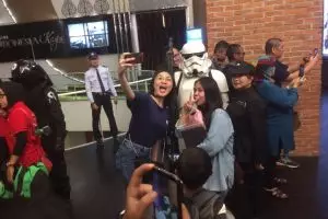 Begini keseruan nobar film Star Wars: The Last Jedi bareng GO-JEK