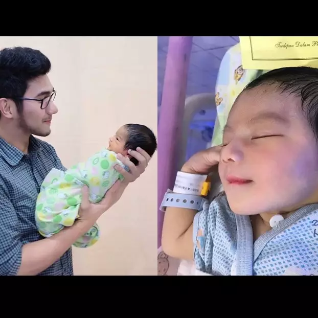 10 Potret baby Arsya dan dokter Anton yang kegantengannya bikin heboh