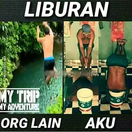 10 Meme 'libur akhir tahun' ini lucunya bikin ceria hari liburmu