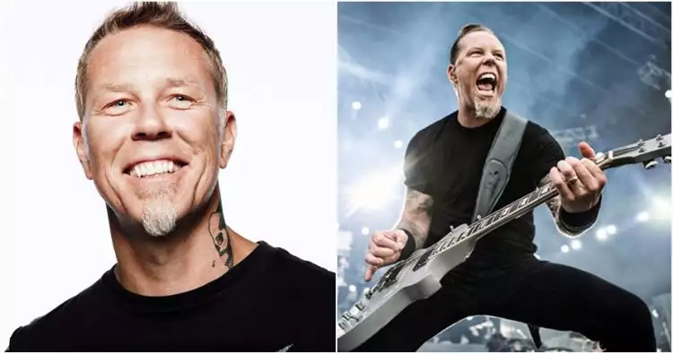 Sudah kepala lima, 10 aura keren vokalis Metallica ini tiada duanya