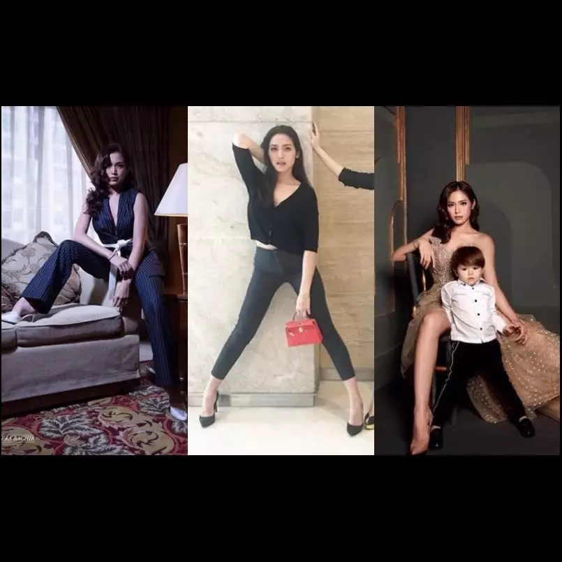 7 Pose menantang Jessica Iskandar, dikritik karena sering mengangkang