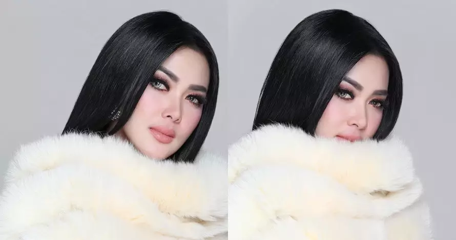 Dikecam memakai mantel bulu binatang, begini klarifikasi Syahrini