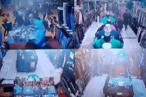 Rekaman CCTV saat perampok menjarah toko baju di Depok, nekat