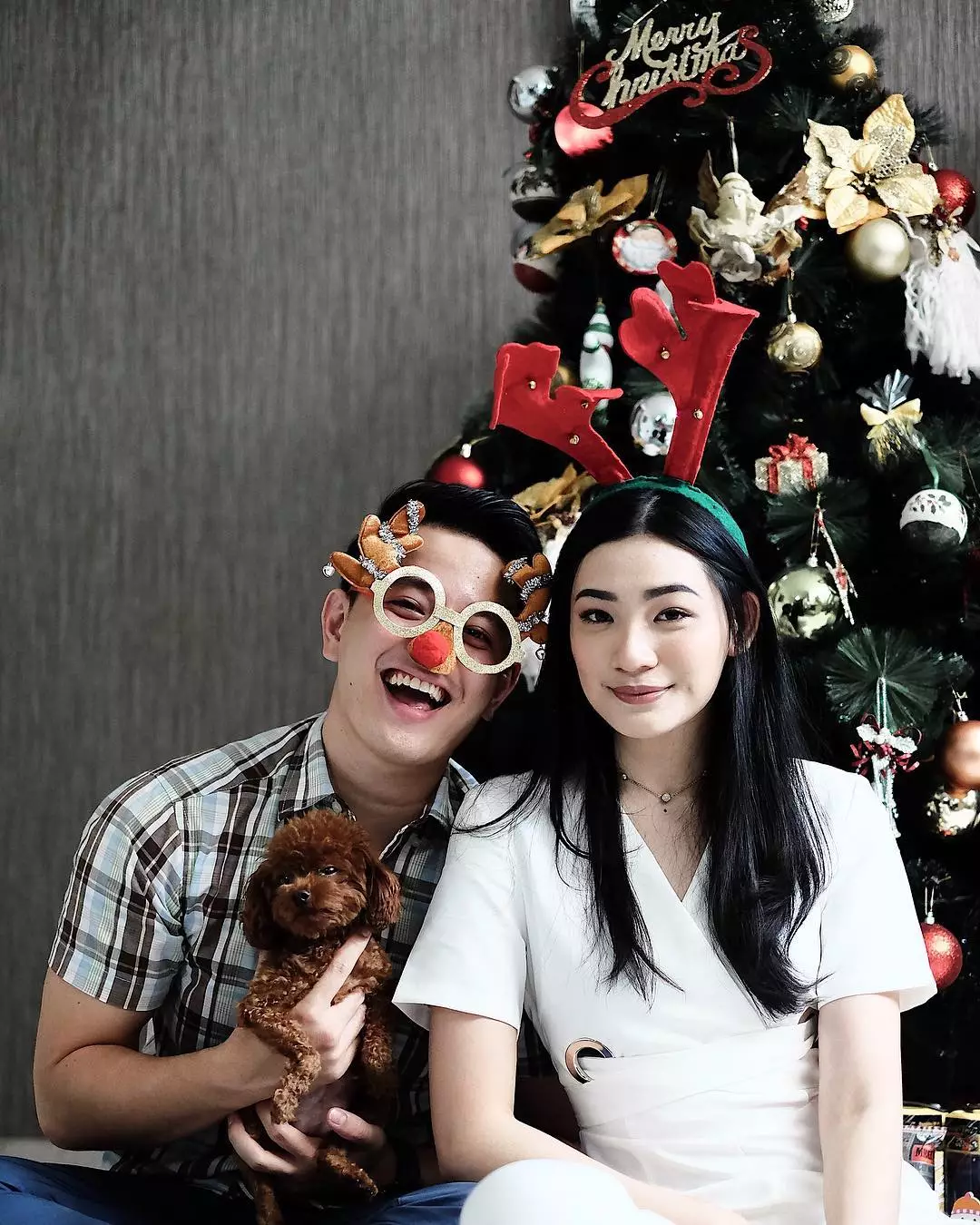 5 Seleb ini rayakan Natal bareng kekasihnya, penuh cinta