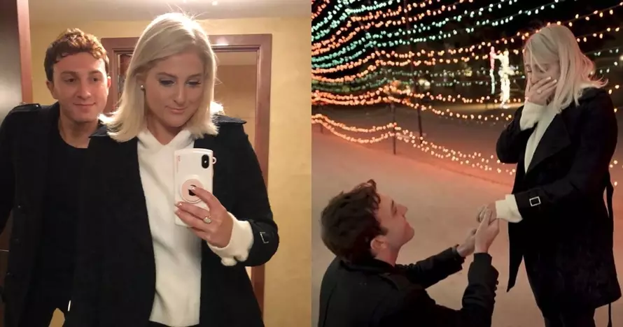 Momen saat Meghan Trainor dilamar sang kekasih saat ultah, so sweet
